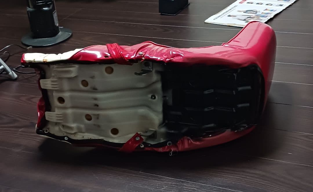 HONDA　GB250クラブマン三段シート　オオカワ製　約30センチ