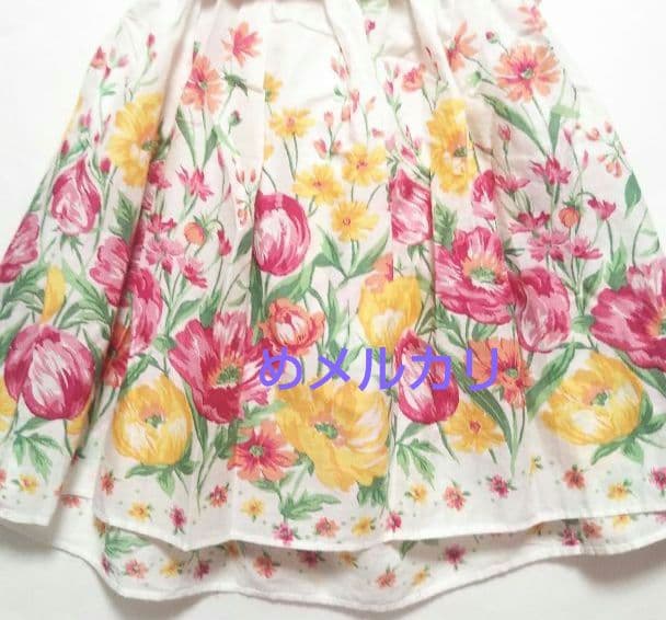 LIZ LISA リズリサ 花柄チュニック 花柄キャミソール リボン付② タグ付