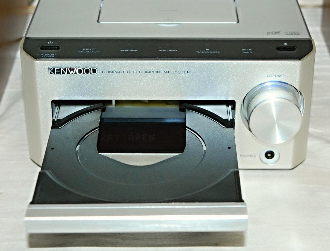 JVCケンウッド コンパクトHi-Fiシステム K-521-S コンポシステム