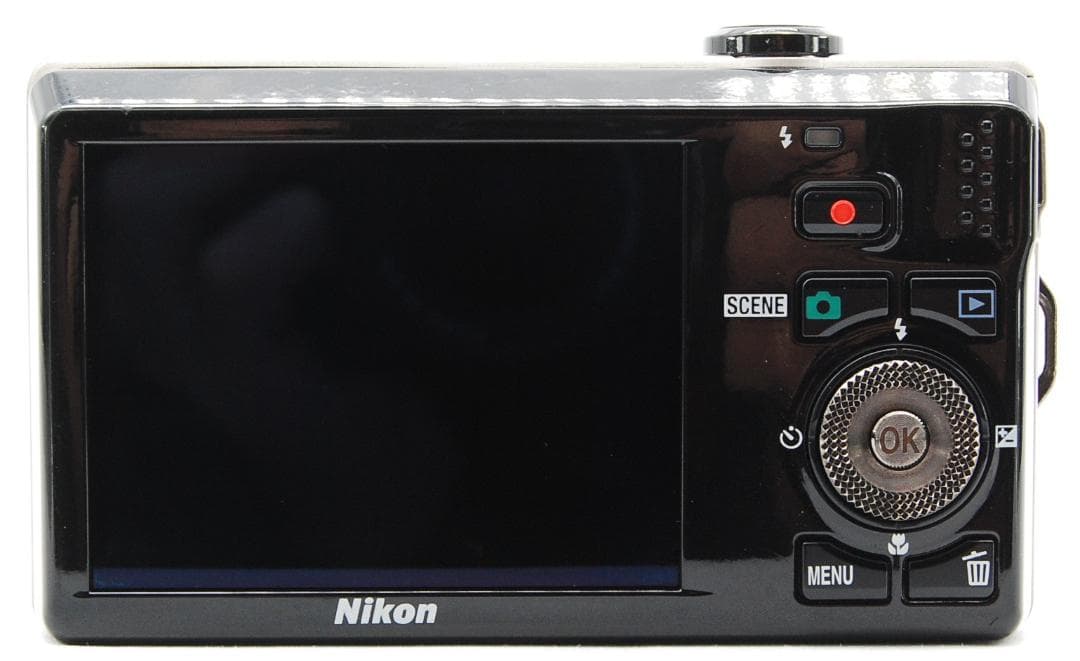 【動作確認済】Nikon Coolpix S6000 レッド バッテリー充電器付