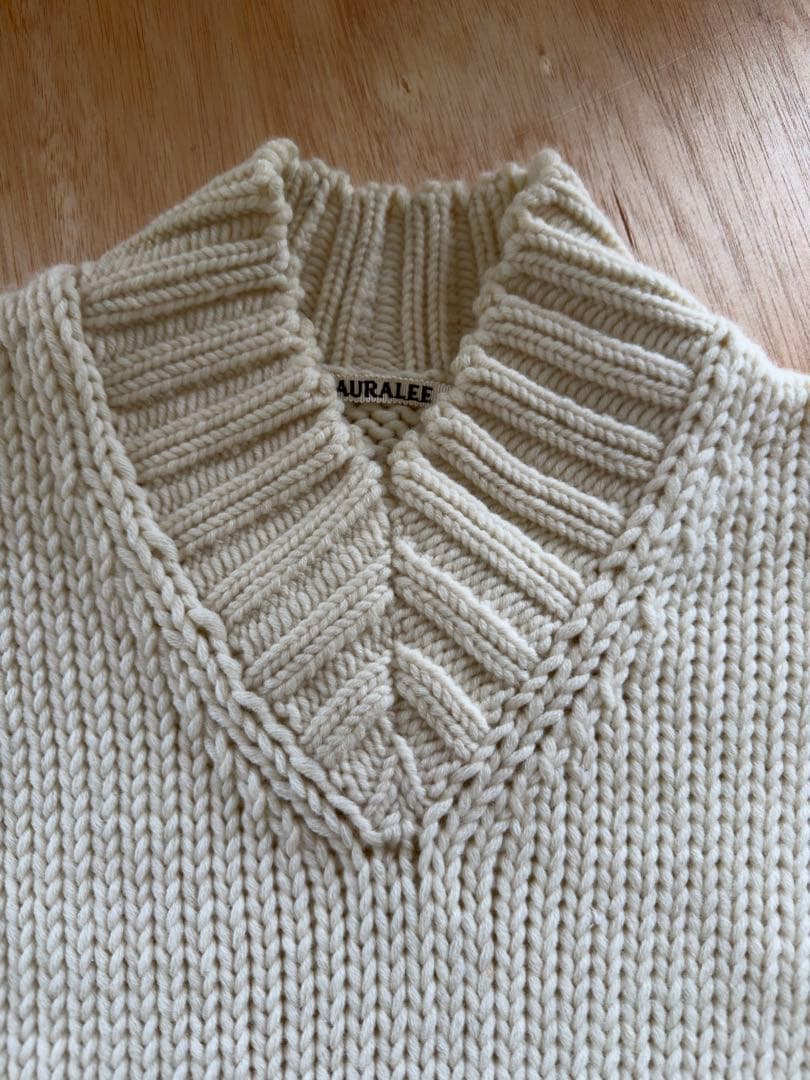 AURALEE SUPER FINE WOOL AIRY KNIT オーラリー