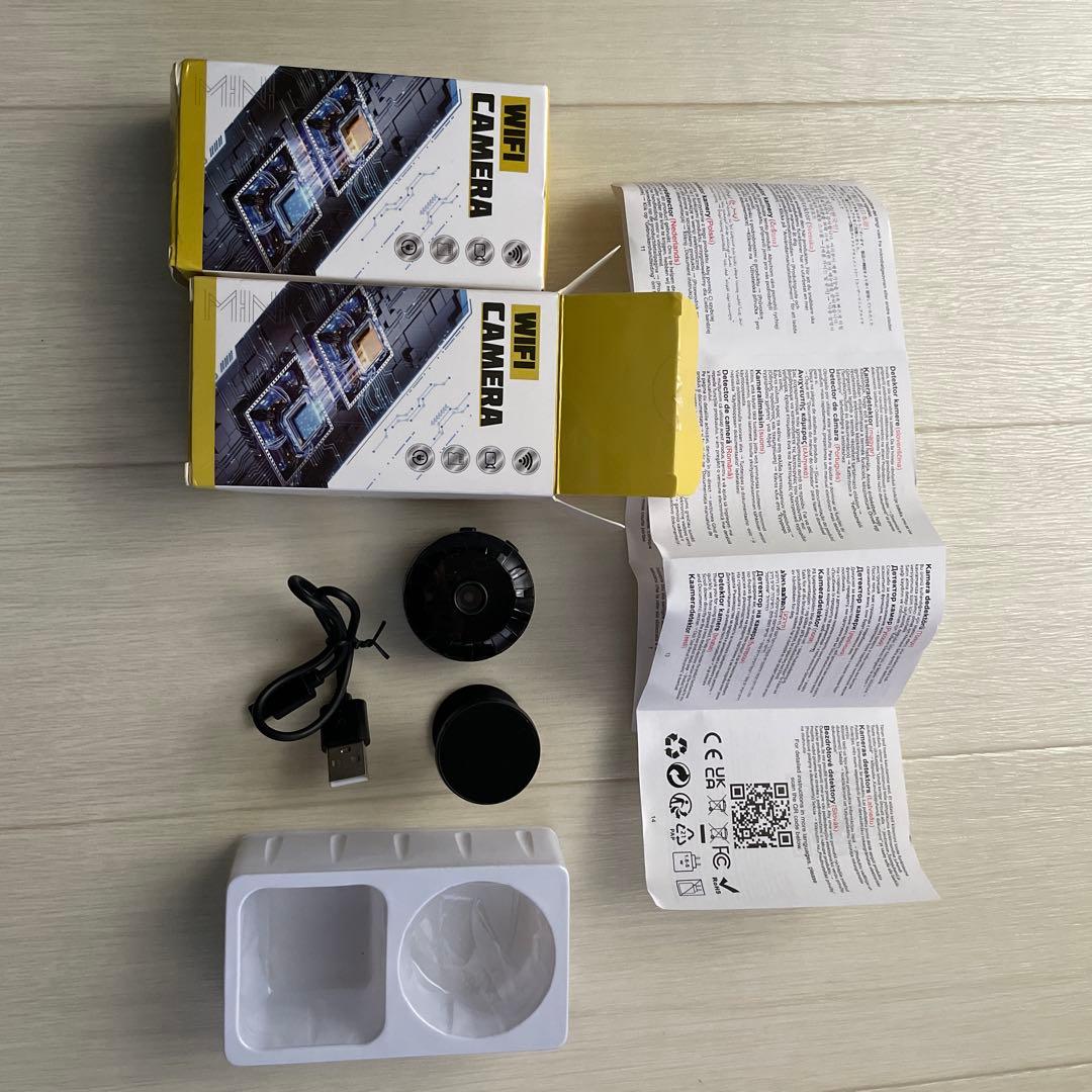 スマートWi-Fiホームカメラ　２個セット