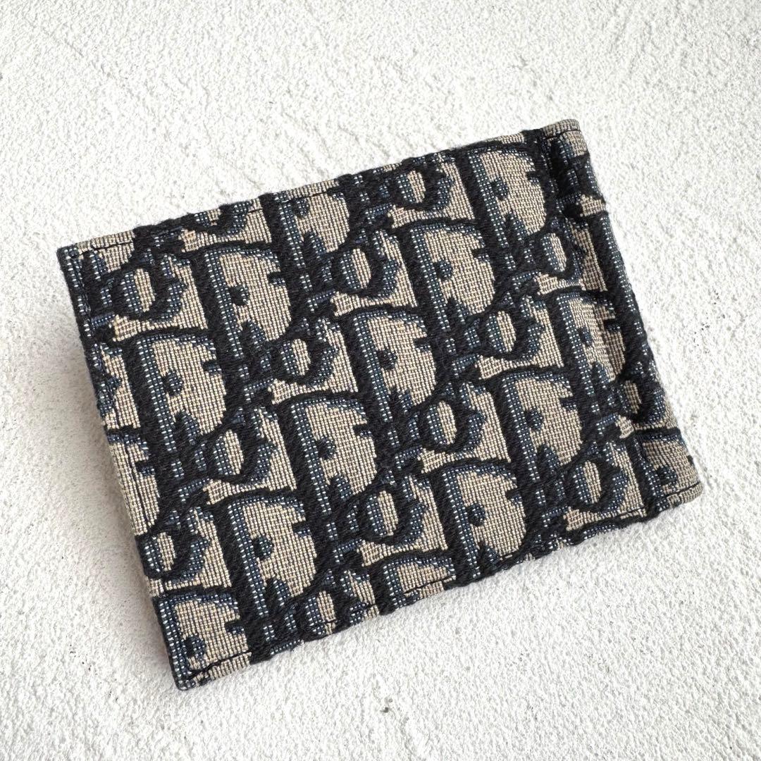 DIOR HOMME ディオール オブリーク ジャガード マネークリップ