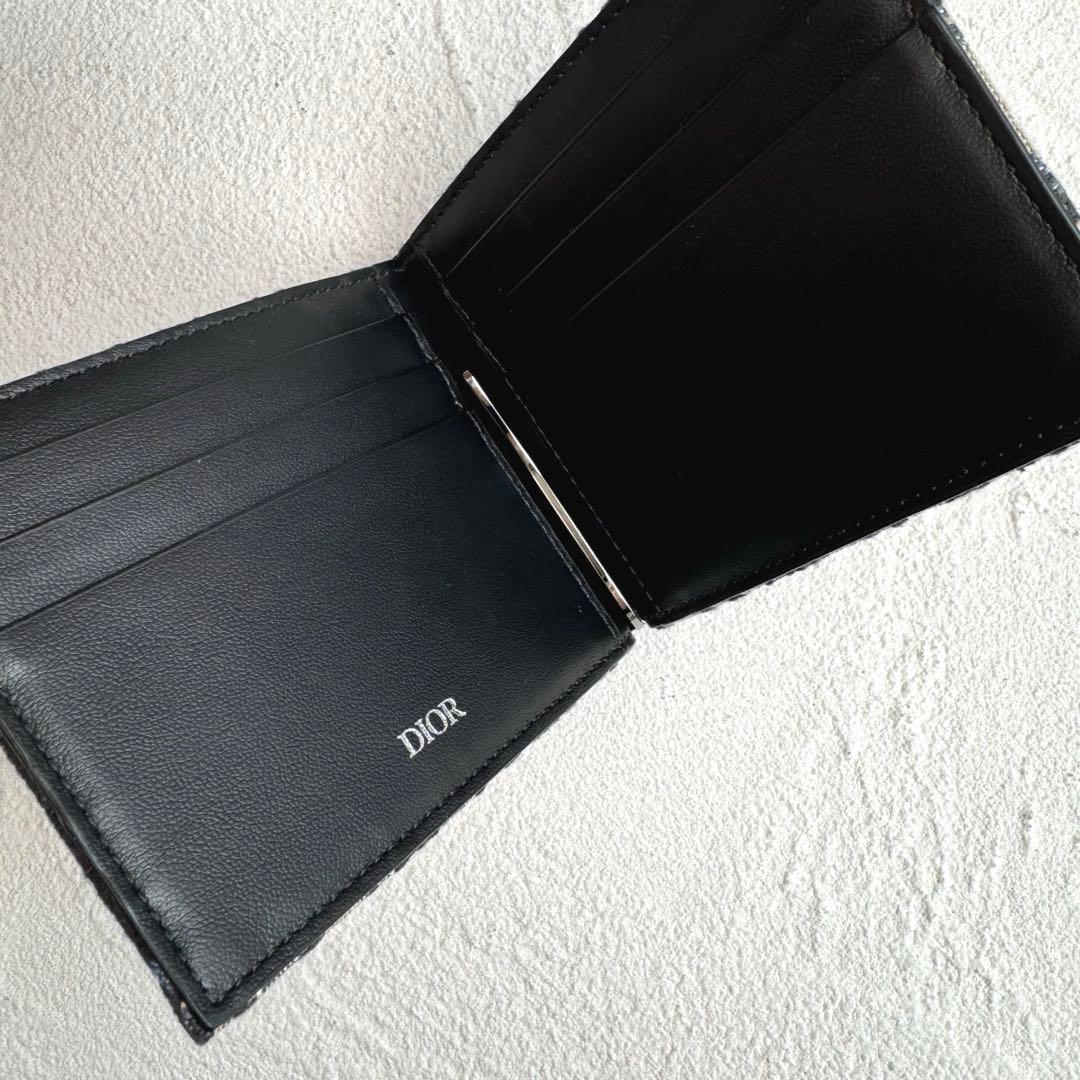 DIOR HOMME ディオール オブリーク ジャガード マネークリップ