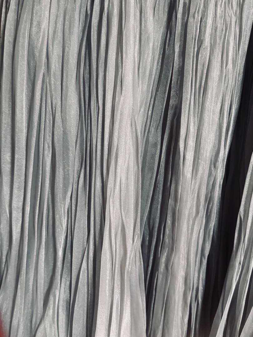 ebure エブール 完売 シアーオーガンジープリーツ スカート 新品タグ付