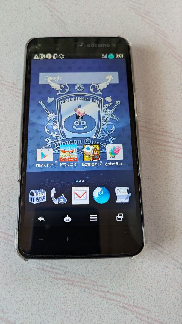 docomo SH-01F DRAGON QUEST ドラゴンクエスト備品未使用