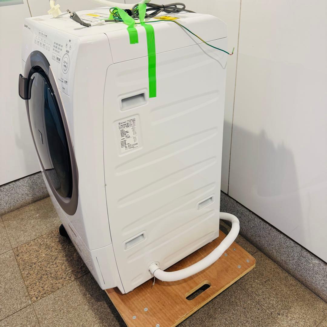 2025年製　SHARP ES-S7K ドラム式洗濯機