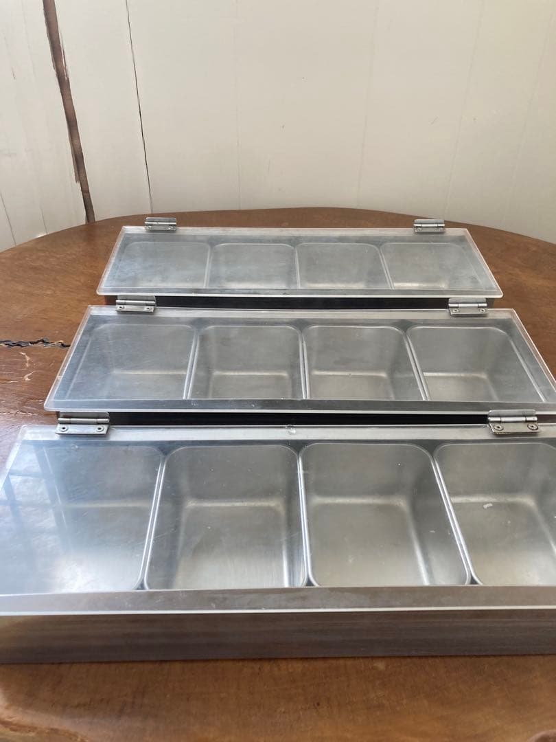 アルミ製フードストレージコンテナ 3個セット