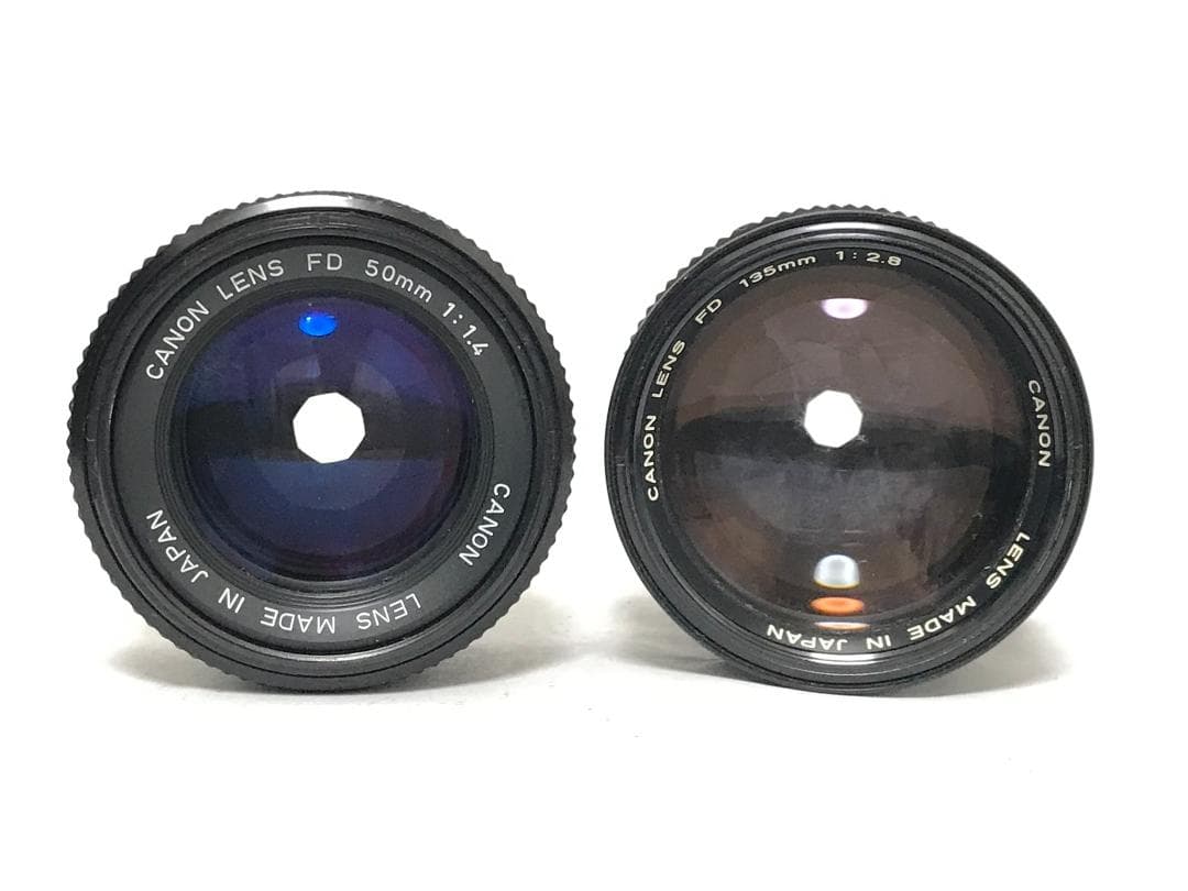 Canon AE-1 & NFD 50mm & NFD 135mm　#9346