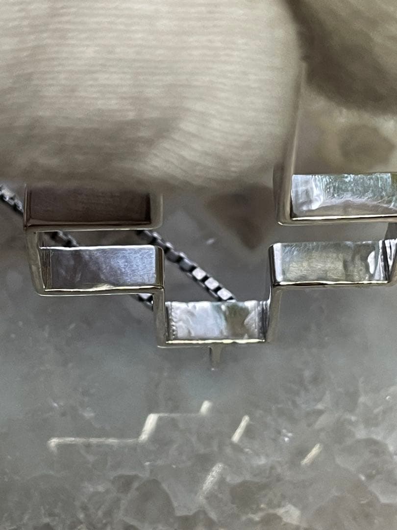 GUCCI グッチ　オープンクロス　ネックレス　ビンテージ　希少　十字架　レア