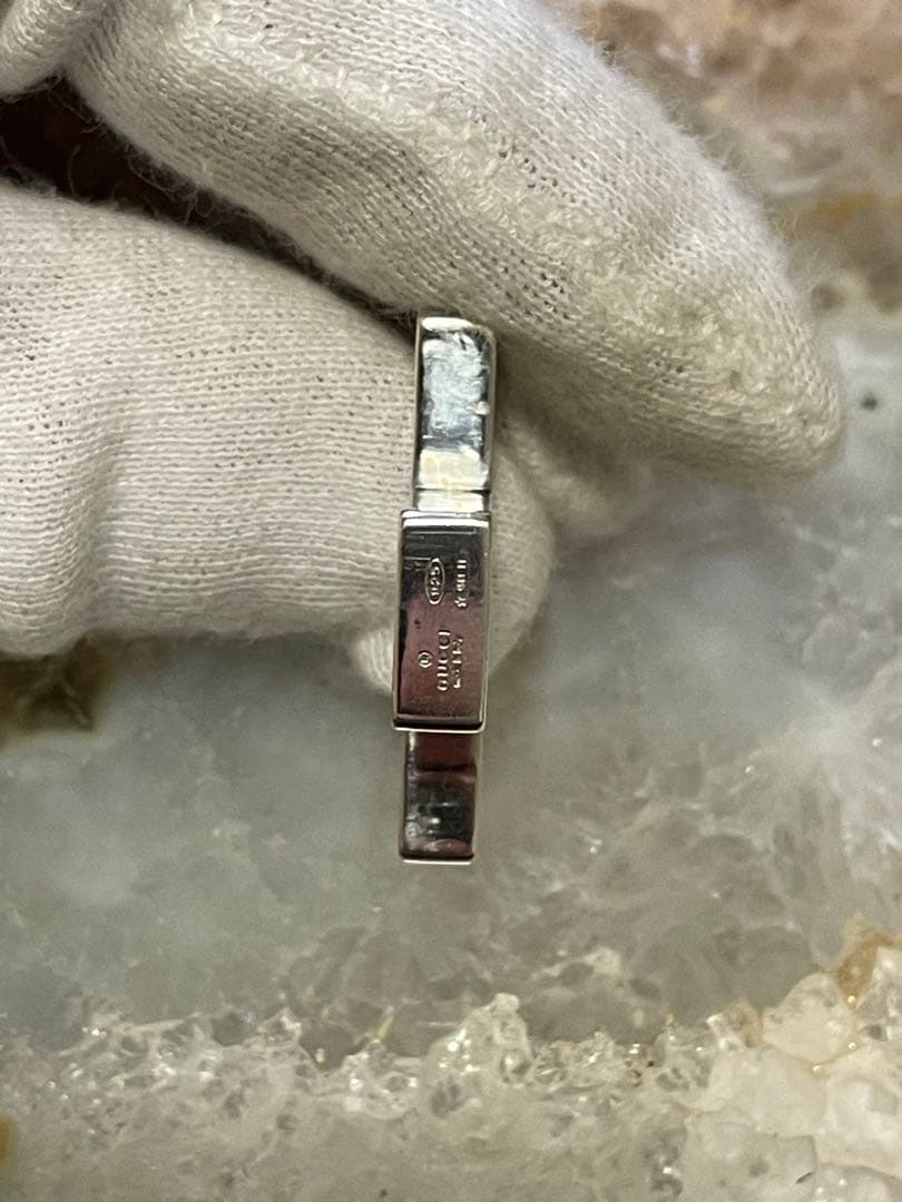 GUCCI グッチ　オープンクロス　ネックレス　ビンテージ　希少　十字架　レア