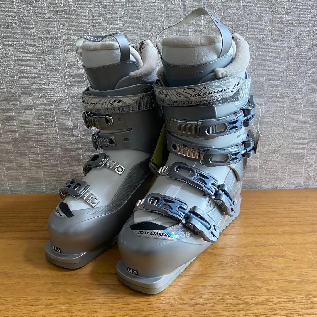 Salomon スキーブーツ 24.5 グレー　未使用品