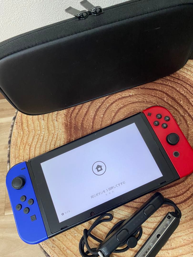 Nintendo Switch ニンテンドースイッチ本体　BLU/RED箱無し