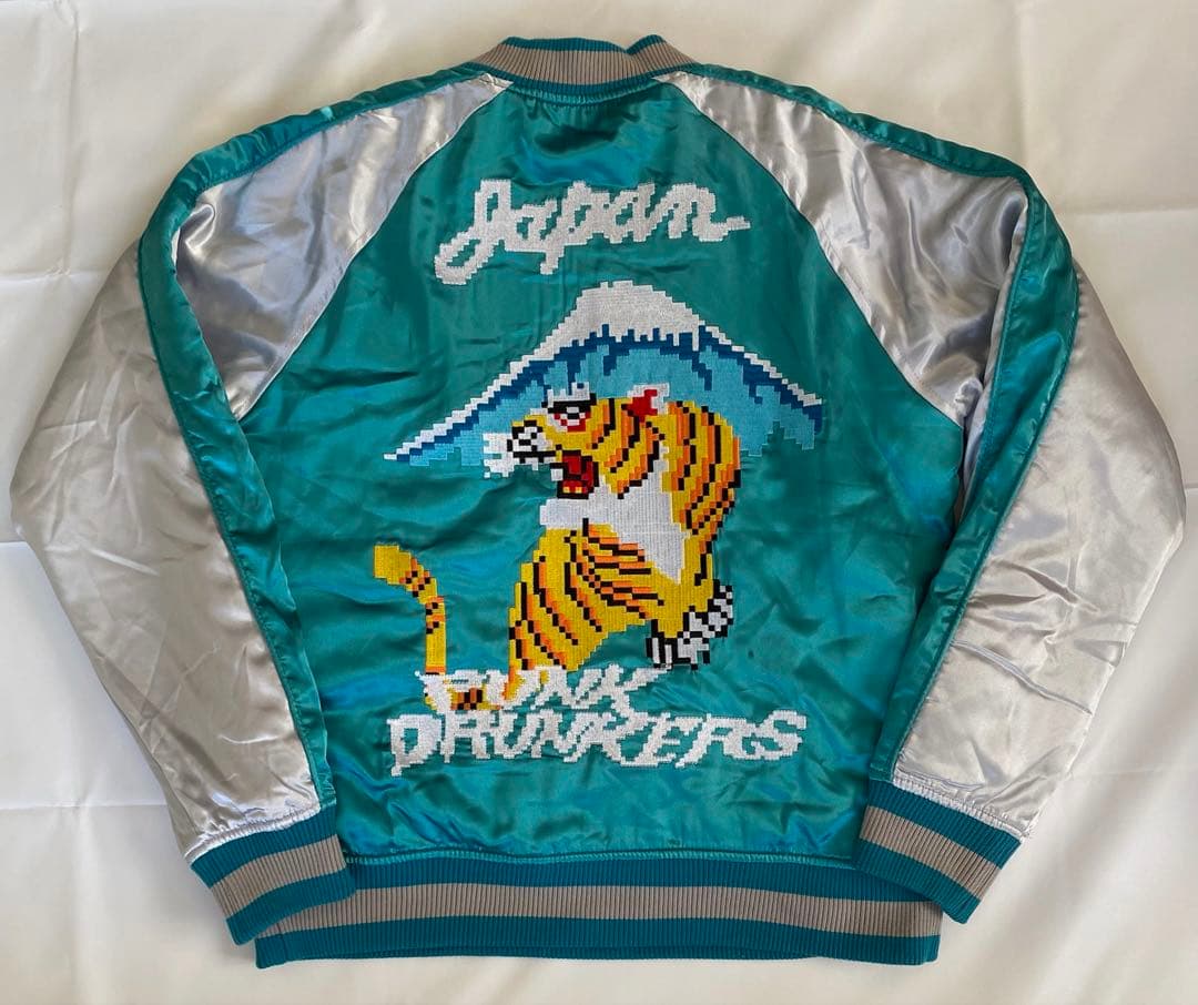 【shishimaru】 PUNK DRUNKERS スカジャン XL