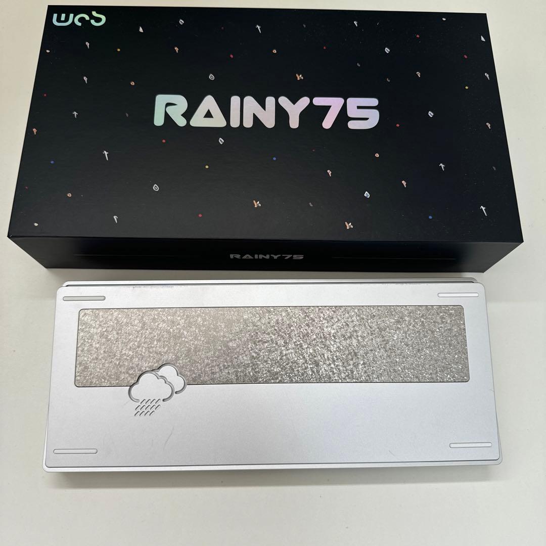 WOBKEY Rainy 75キーボード【Proモデル/シルバー】ほぼ新品同様