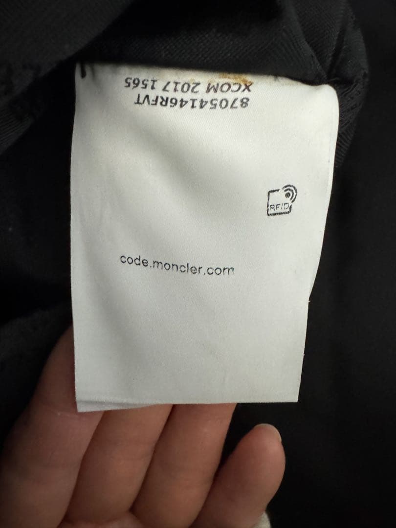 希少MONCLERモンクレールメッセンジャーバッグショルダーバッグ黒ブラック