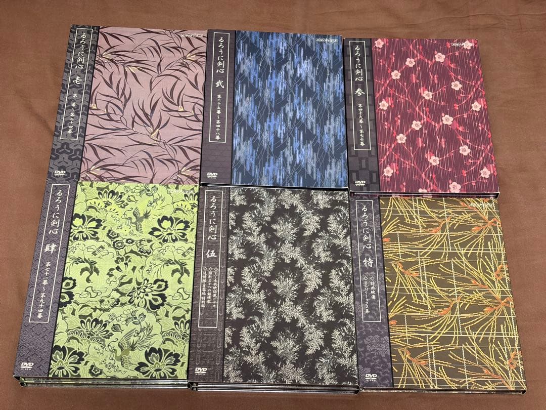 るろうに剣心 DVD-BOX 全集・剣心伝 木箱付き 全巻セット