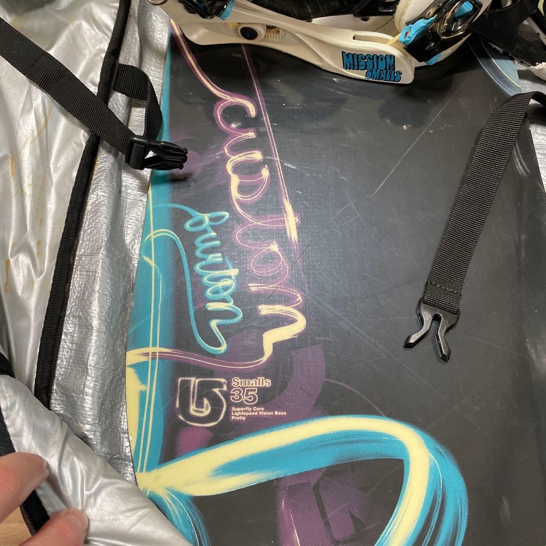 バートン custom スノーボード　130〜140cm 子供用　4点