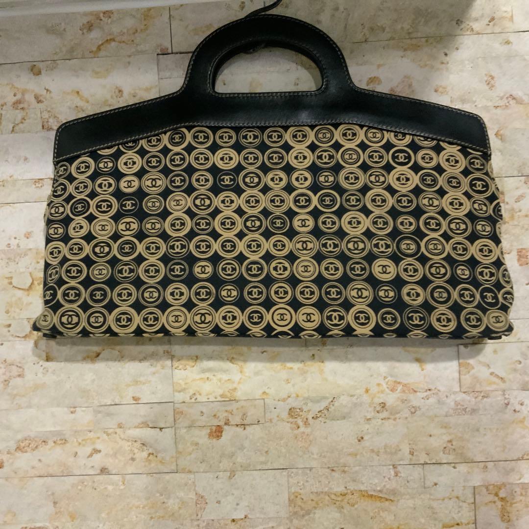CHANEL❣️レアシャネルココマーク総柄バンドバック