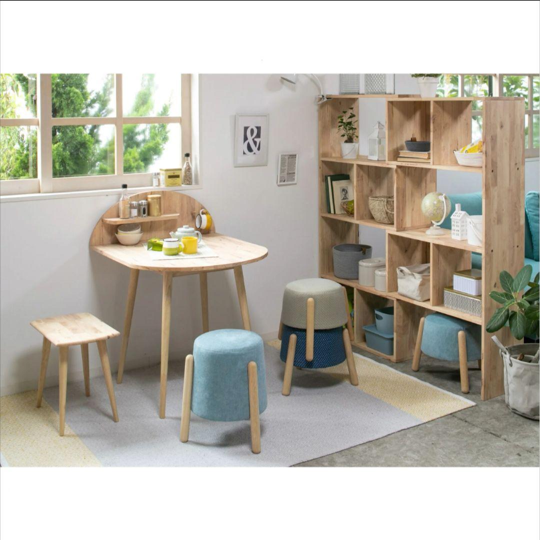 【最終値下げ】ラバーウッドカウンターテーブルセット