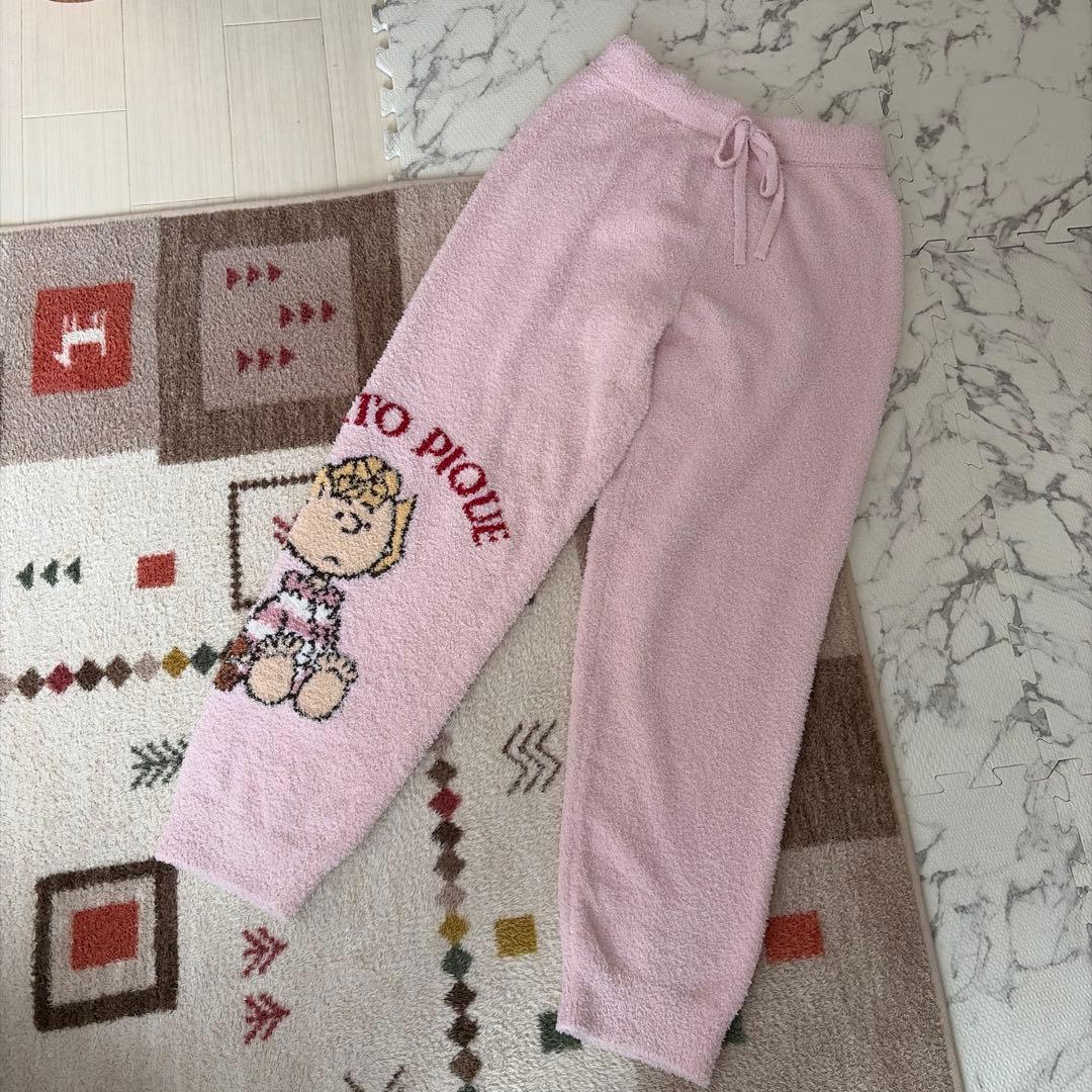 ジェラピケ オリジナルアート ジャガードプルオーバー＆ロングパンツセット