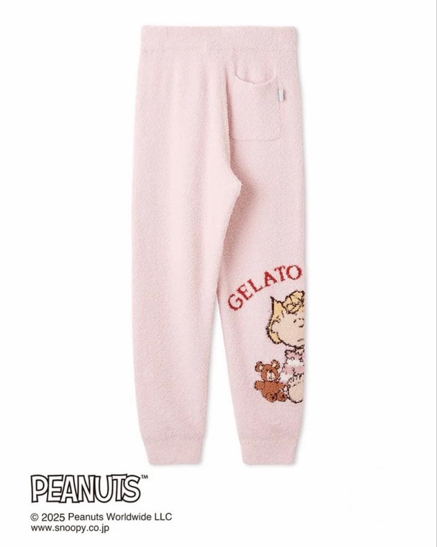 ジェラピケ オリジナルアート ジャガードプルオーバー＆ロングパンツセット