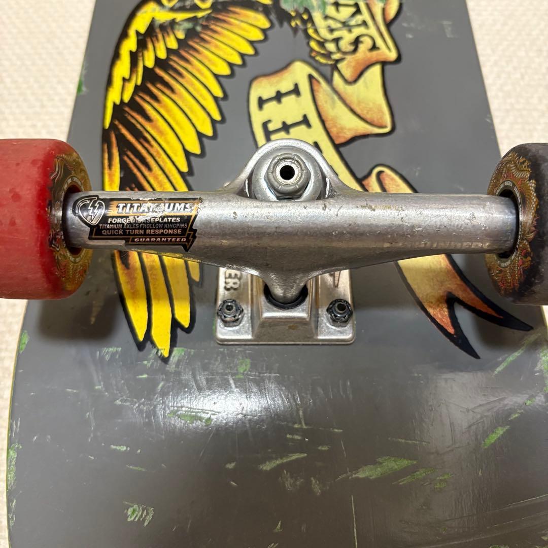 ANTIHEROスケートボード8.25スピットファイア　サンダー コンプリート