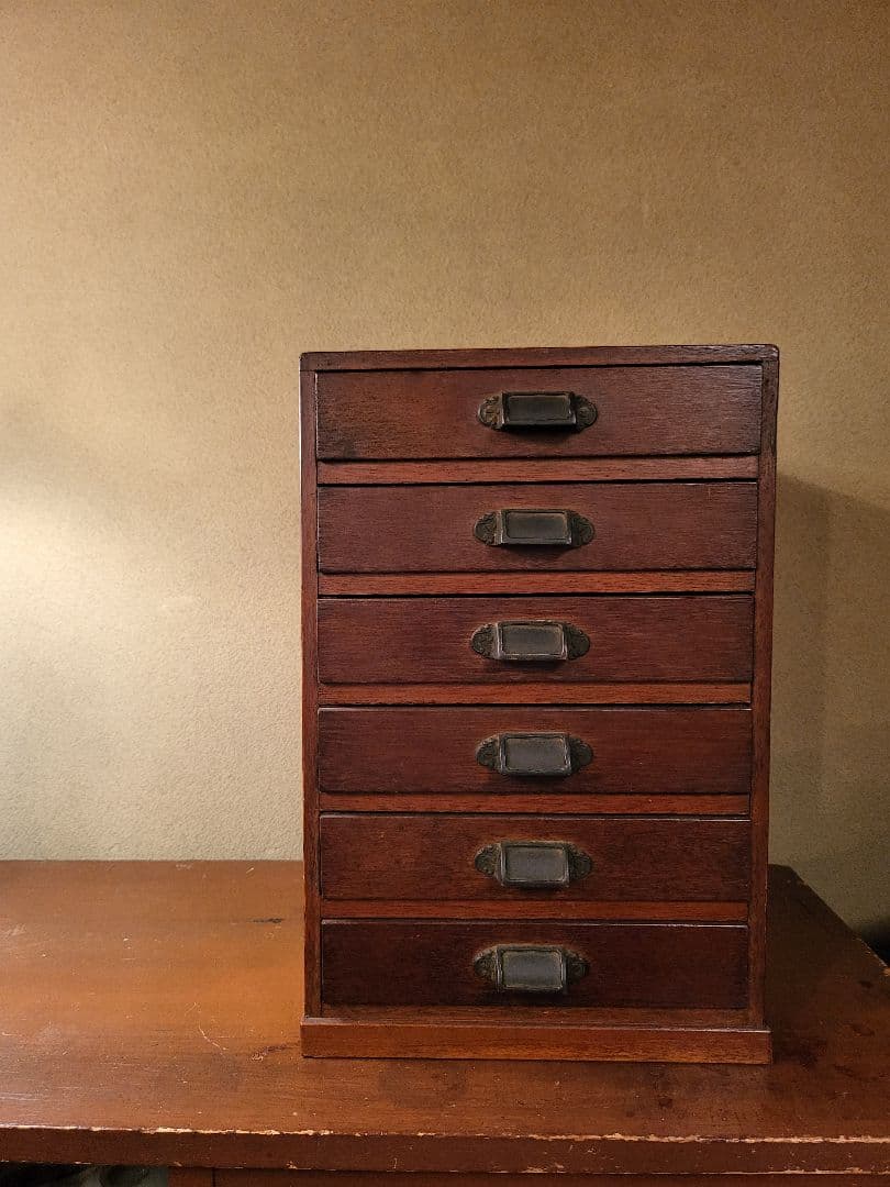 小引き出し　引き出し　6杯　ヴィンテージ　アンティーク
