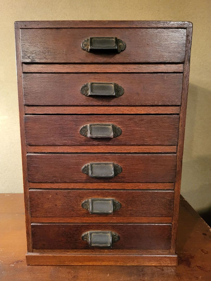 小引き出し　引き出し　6杯　ヴィンテージ　アンティーク