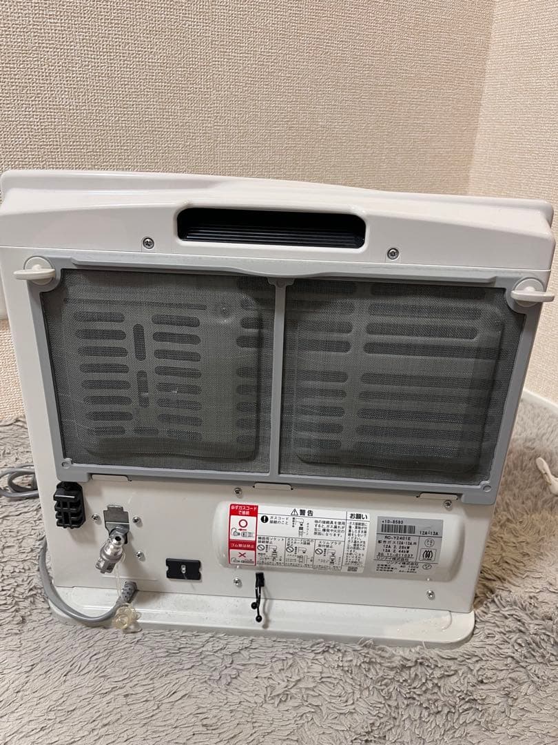 ガスファンヒーター リンナイ　都市ガス　RC-Y2401E