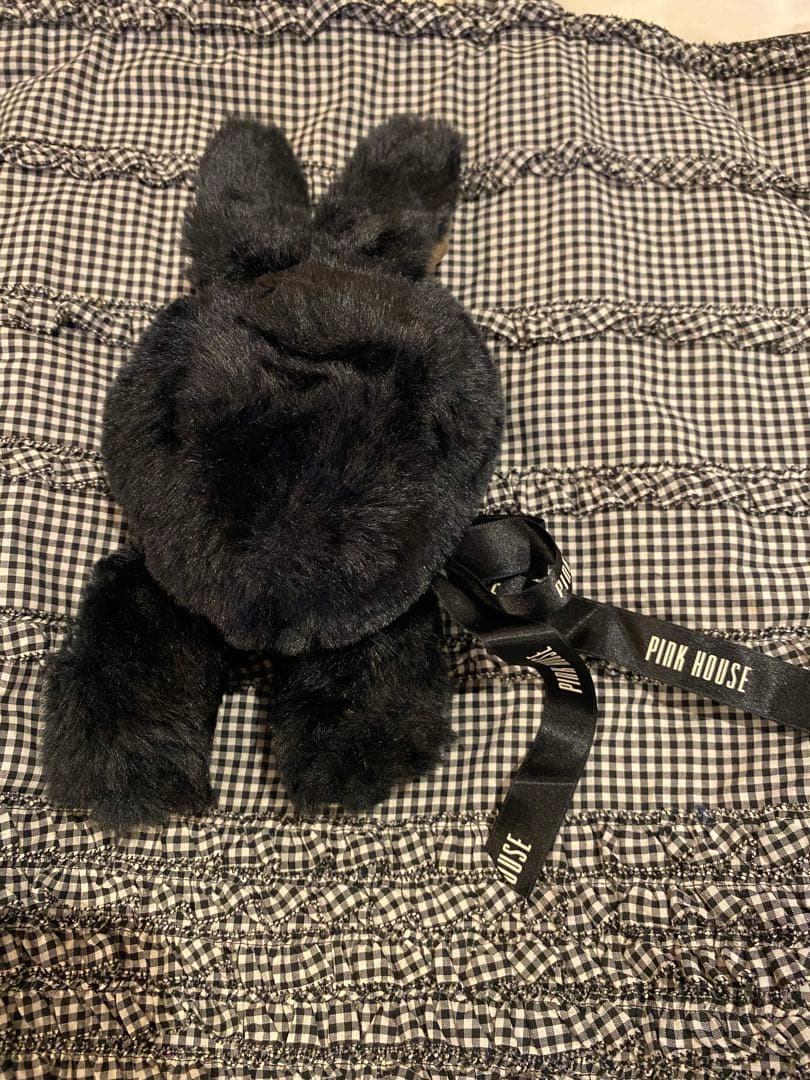 ピンクハウス☆ギンガムチェック ウサギ付き