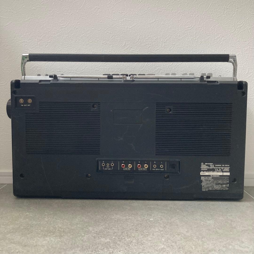 SHARP ラジカセ GF-303ST 昭和レトロ