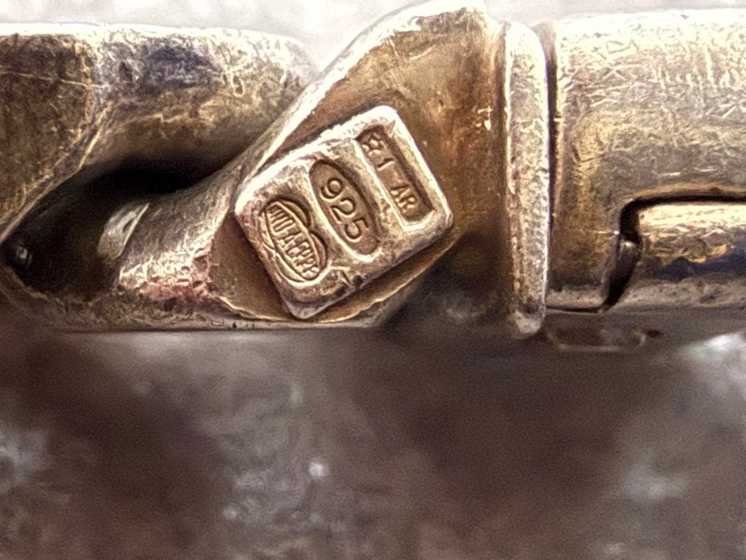 喜平ブレスレット ウノアエレ UNOAERRE シルバー925 101.6g