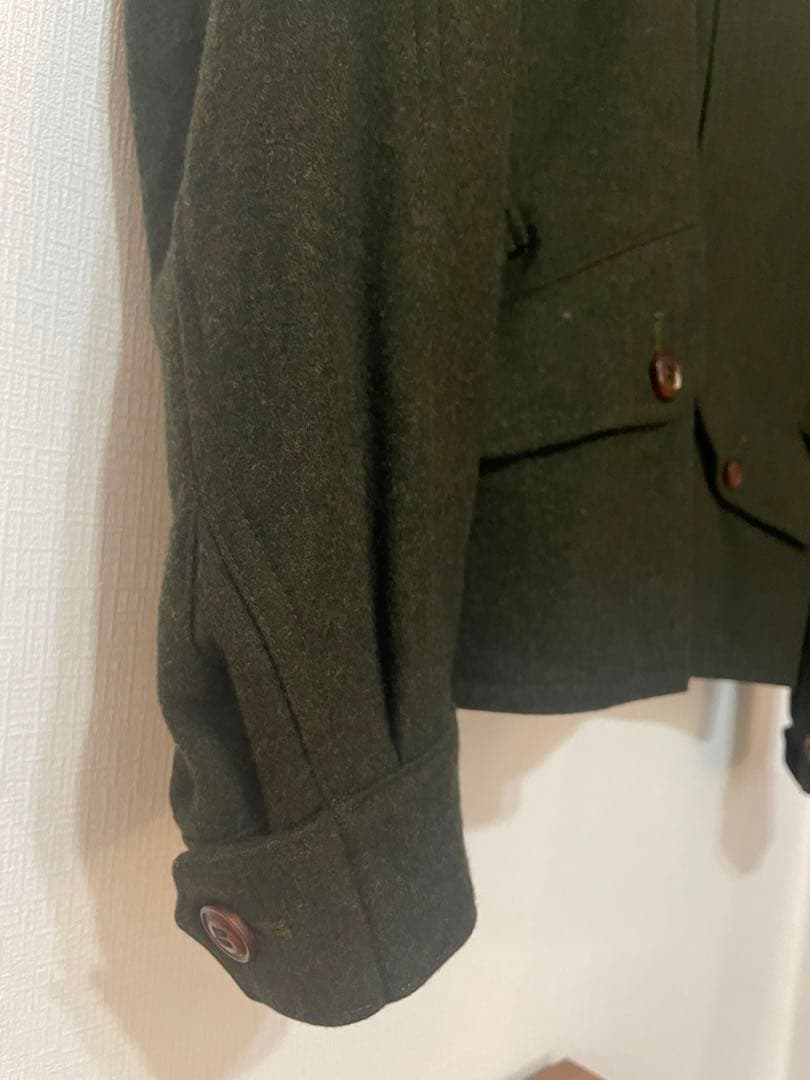 【最終値下】GRENFELLグレンフェルGOLFER 36ウール オリーブ英国製