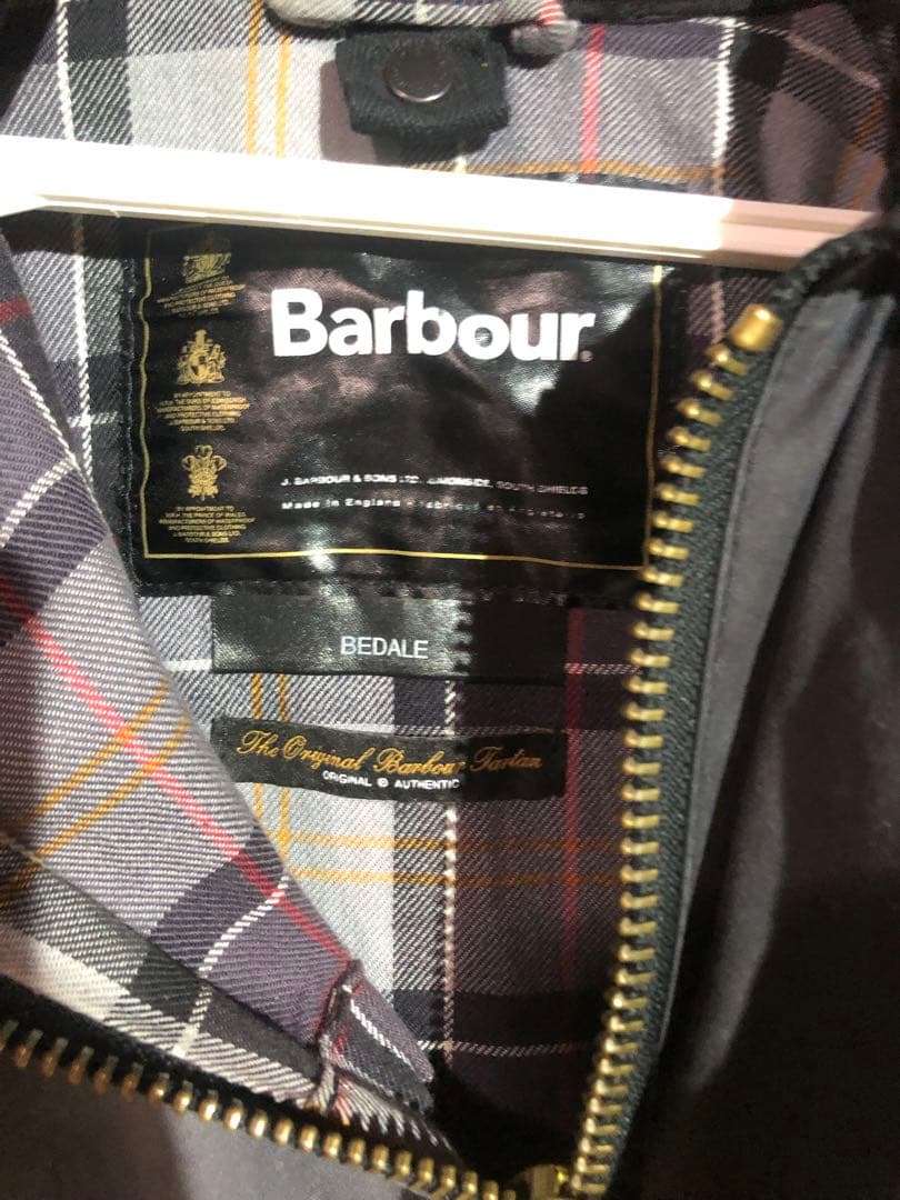 Barbour 　Bedale(バブアービデイル)黒 36　トリプルワラント