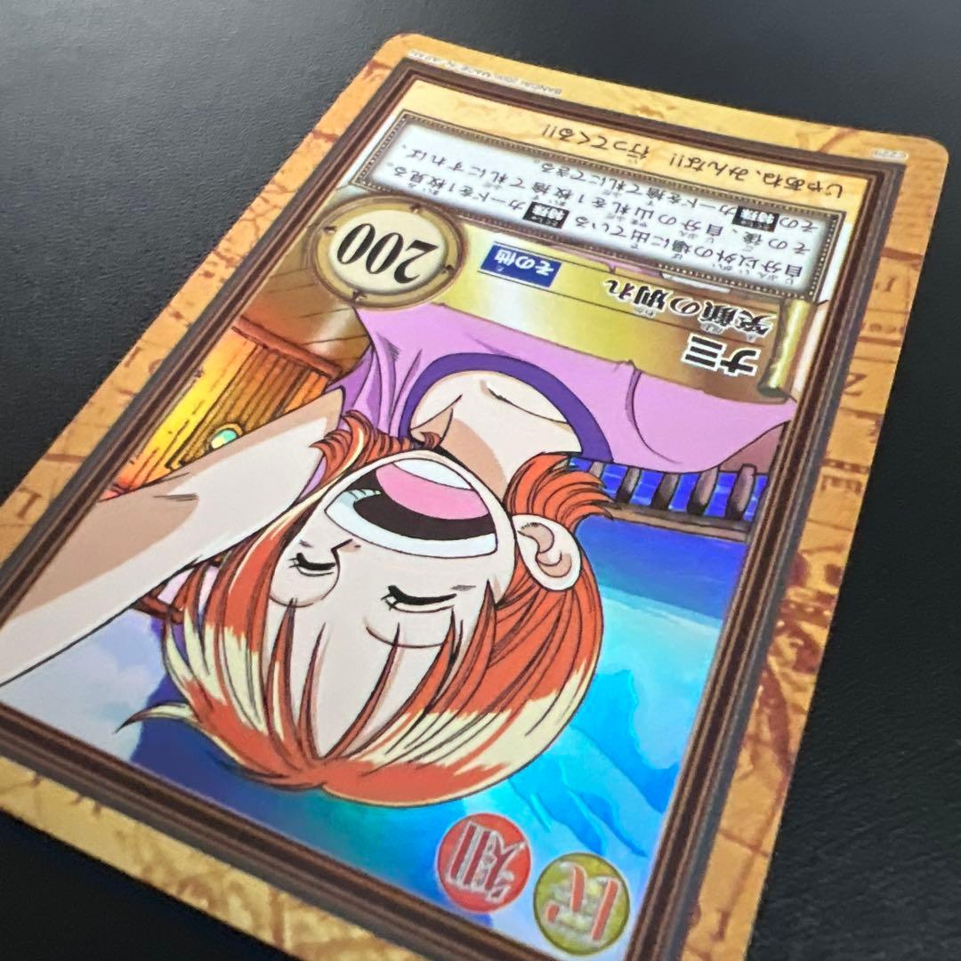 C229 ナミ カードダス ハイパーバトル 旧ワンピース 初期 当時もの ホロ