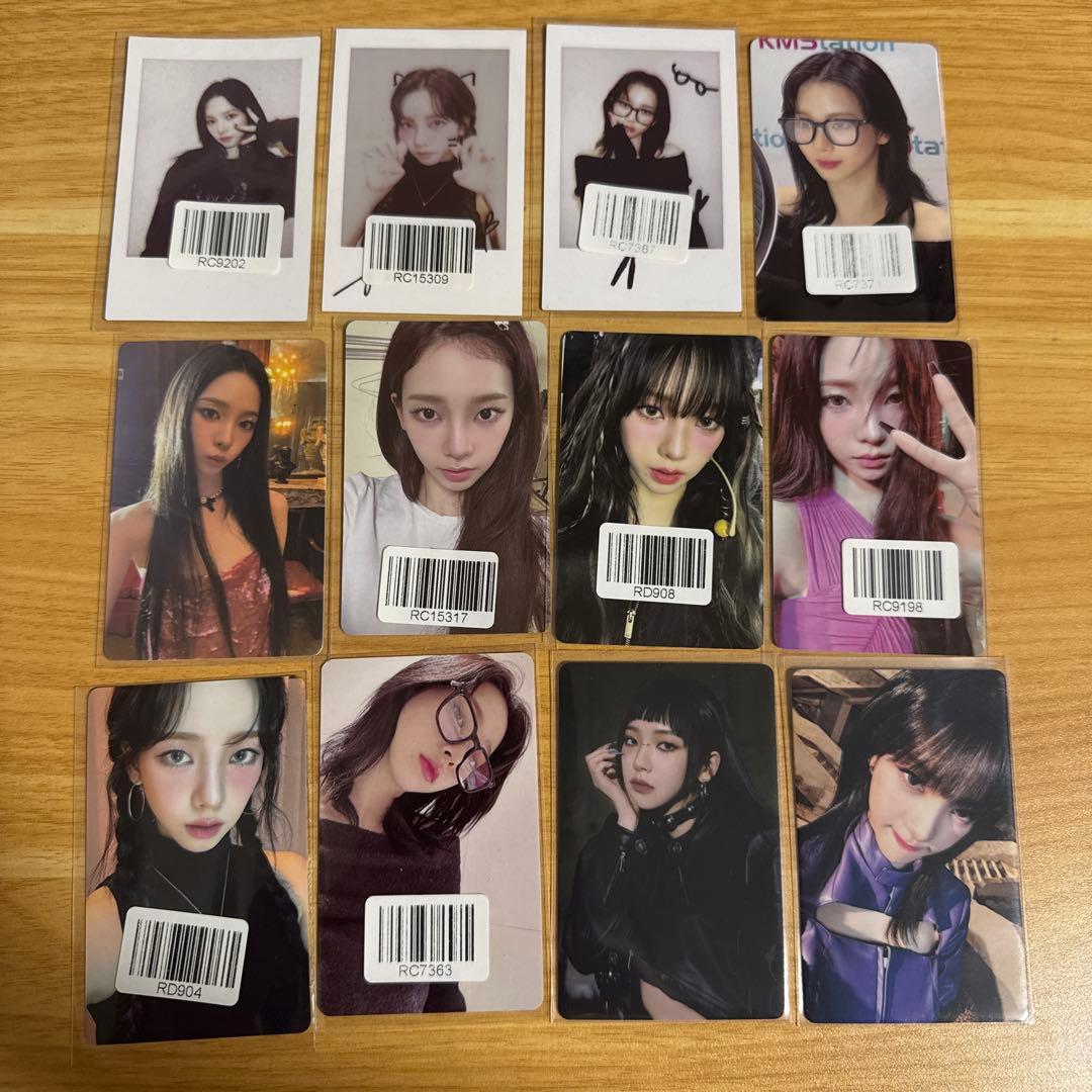 aespa カリナ　kms qqmusic トレカ　チェキ