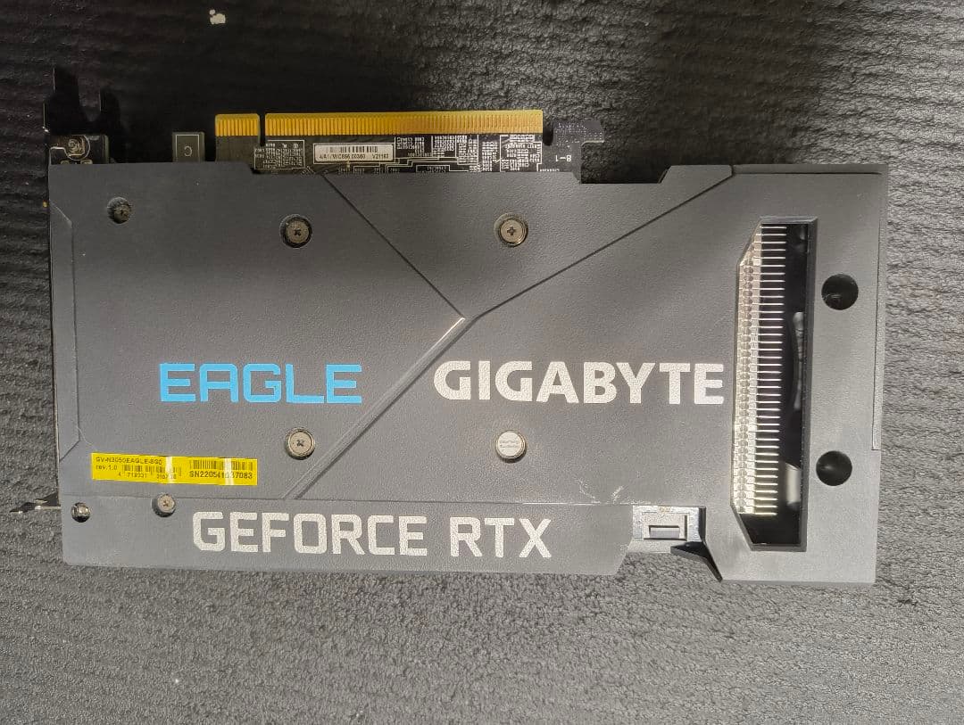 グラフィックボード・グラボ・ビデオカード GIGABYTE GEFORCE RTX 3050 EAGLE 8G