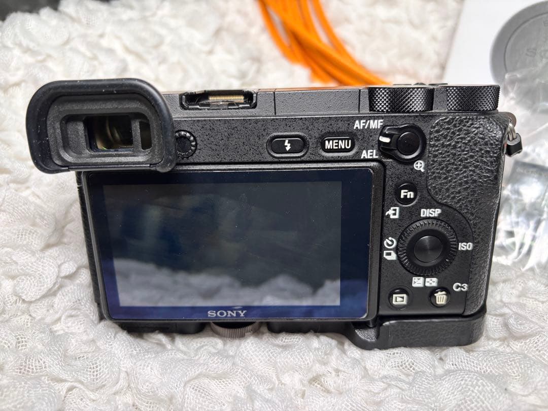 値引き SONY α6500 本体 ボディキャップ 純正レザーケース グリップ