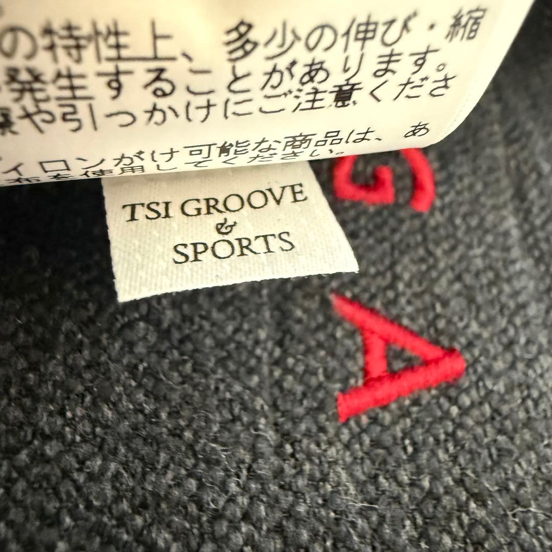 パーリーゲイツ　パンツ　L〜XL相当 グレー　コットン素材　チャコールグレー　5