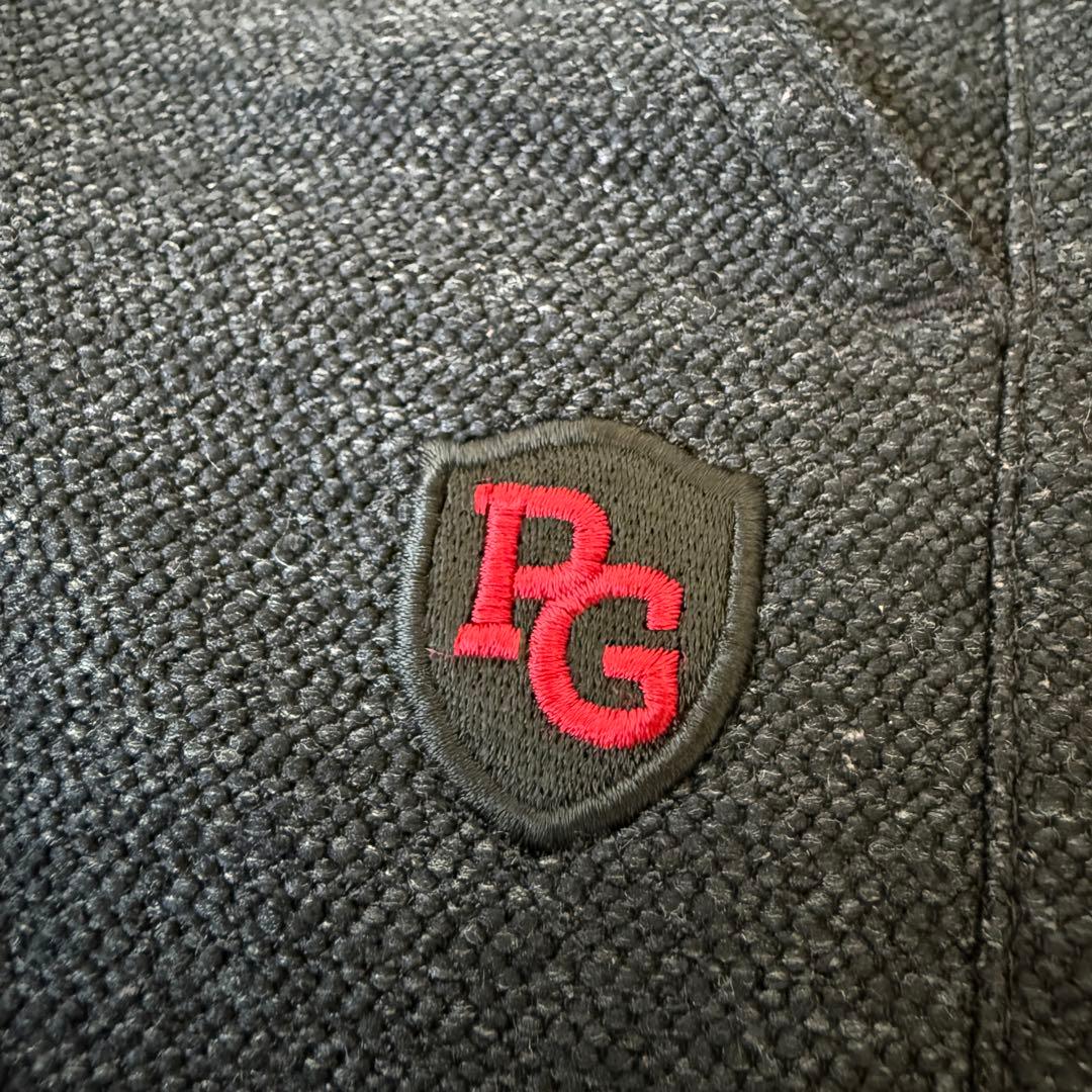 パーリーゲイツ　パンツ　L〜XL相当 グレー　コットン素材　チャコールグレー　5