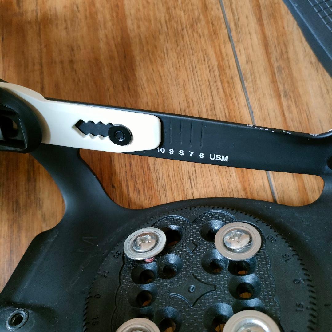 RIDE ライド A-6 ブラック M スノーボード ビンディング 状態良
