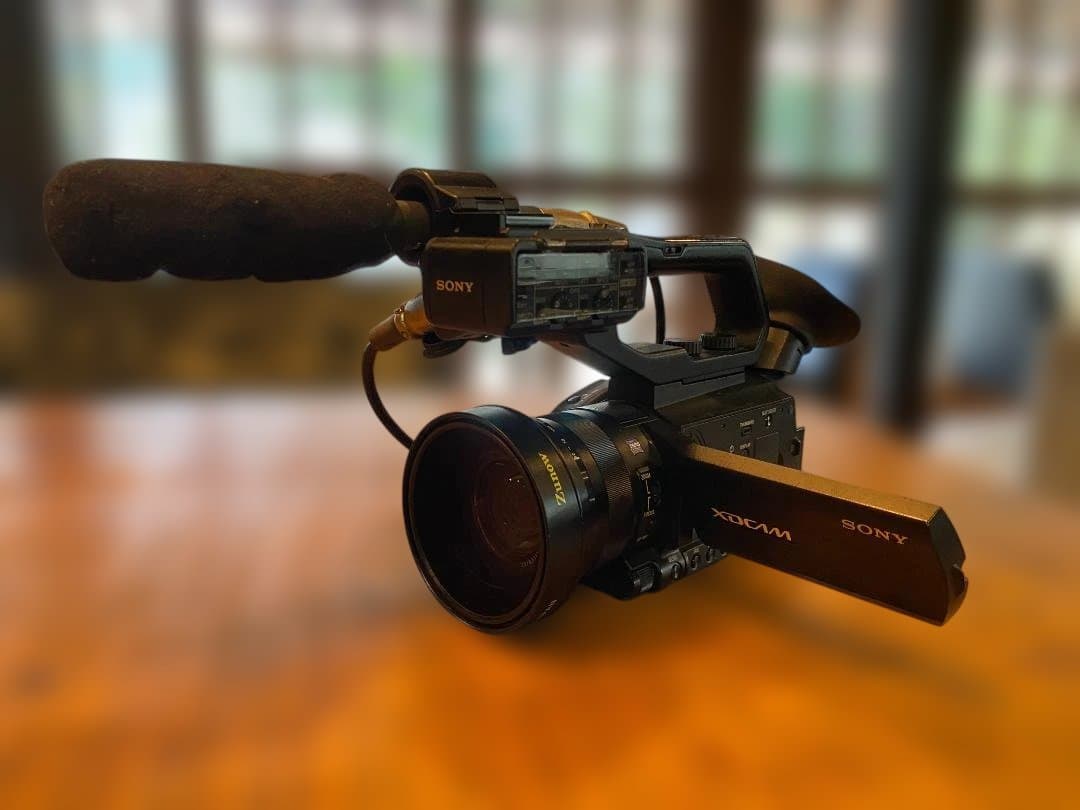SONY PXW-X70 （４Kアップデート済み、ワイコン付き）