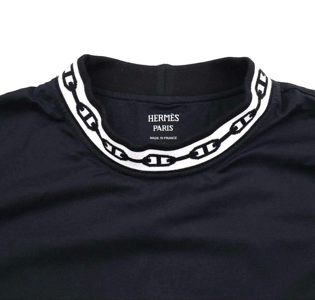 はっち　エルメス　21AWシェーヌダンクルコットンワンピース