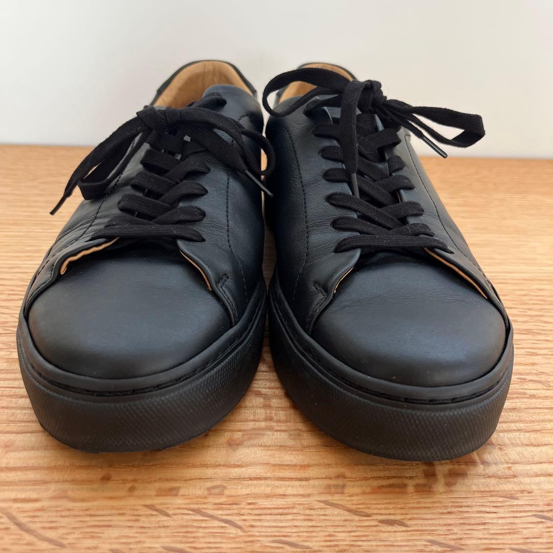 極美品　TOSS トス　チェスター スニーカー　ブラック ビジネス 通勤　通学