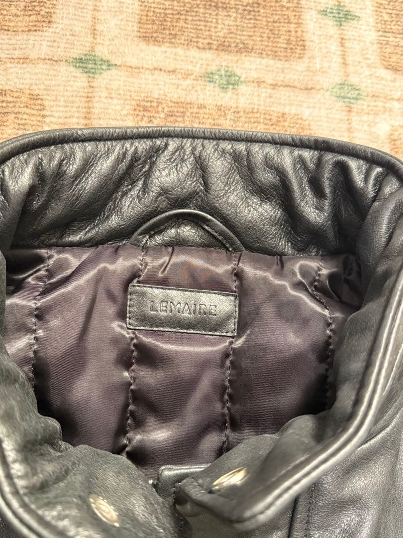 ジャケット・アウター Lemaire blouson leather jacket 22FW