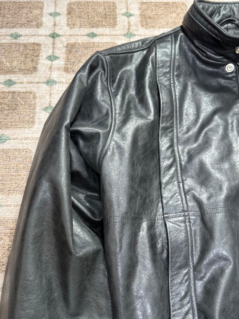 ジャケット・アウター Lemaire blouson leather jacket 22FW