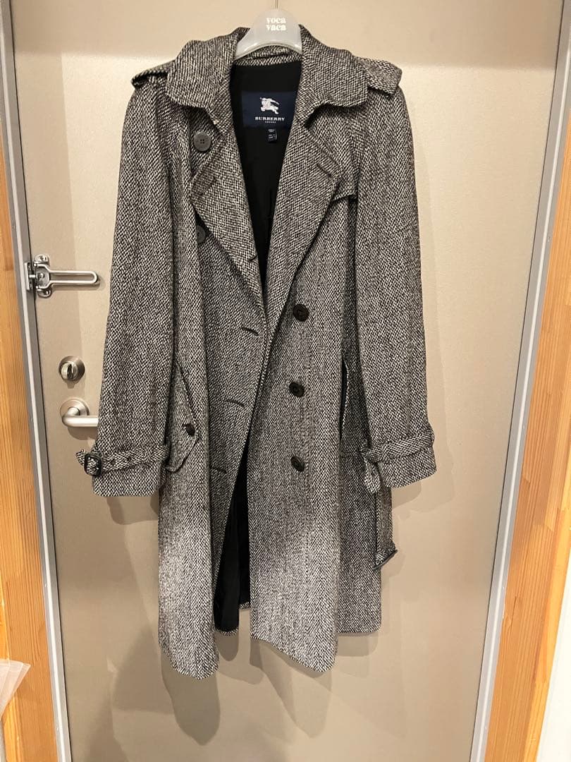 BURBERRY チェスターコート グレー系