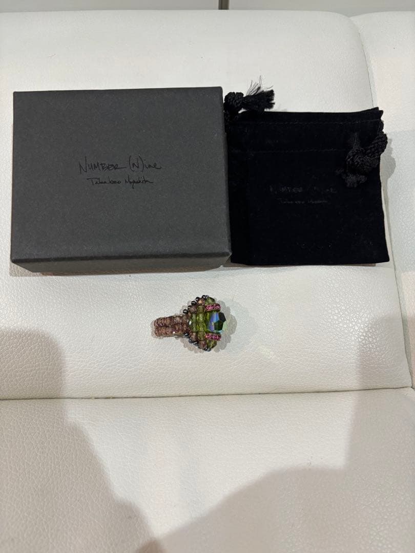 ナンバーナイン 宮下貴裕 2009 ビーズクリスタル リング