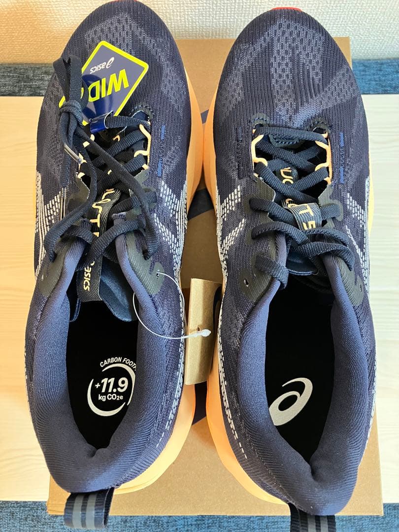 【新品未着用】ASICS NOVABLAST 5 ワイド 28.0 ランニング